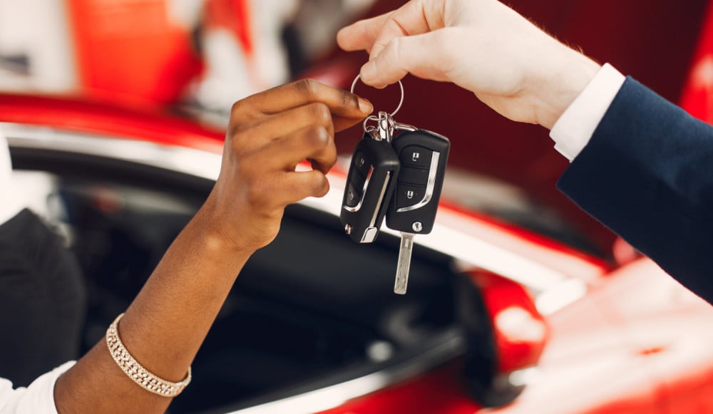 Real growth in vehicle sales