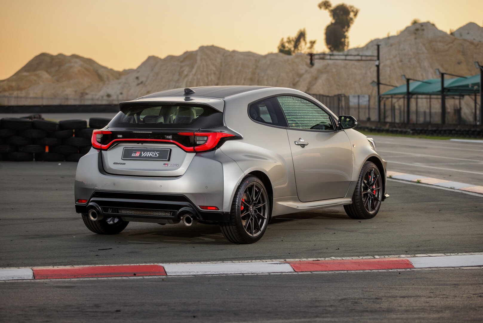 Neat looking from the rear - GR Yaris