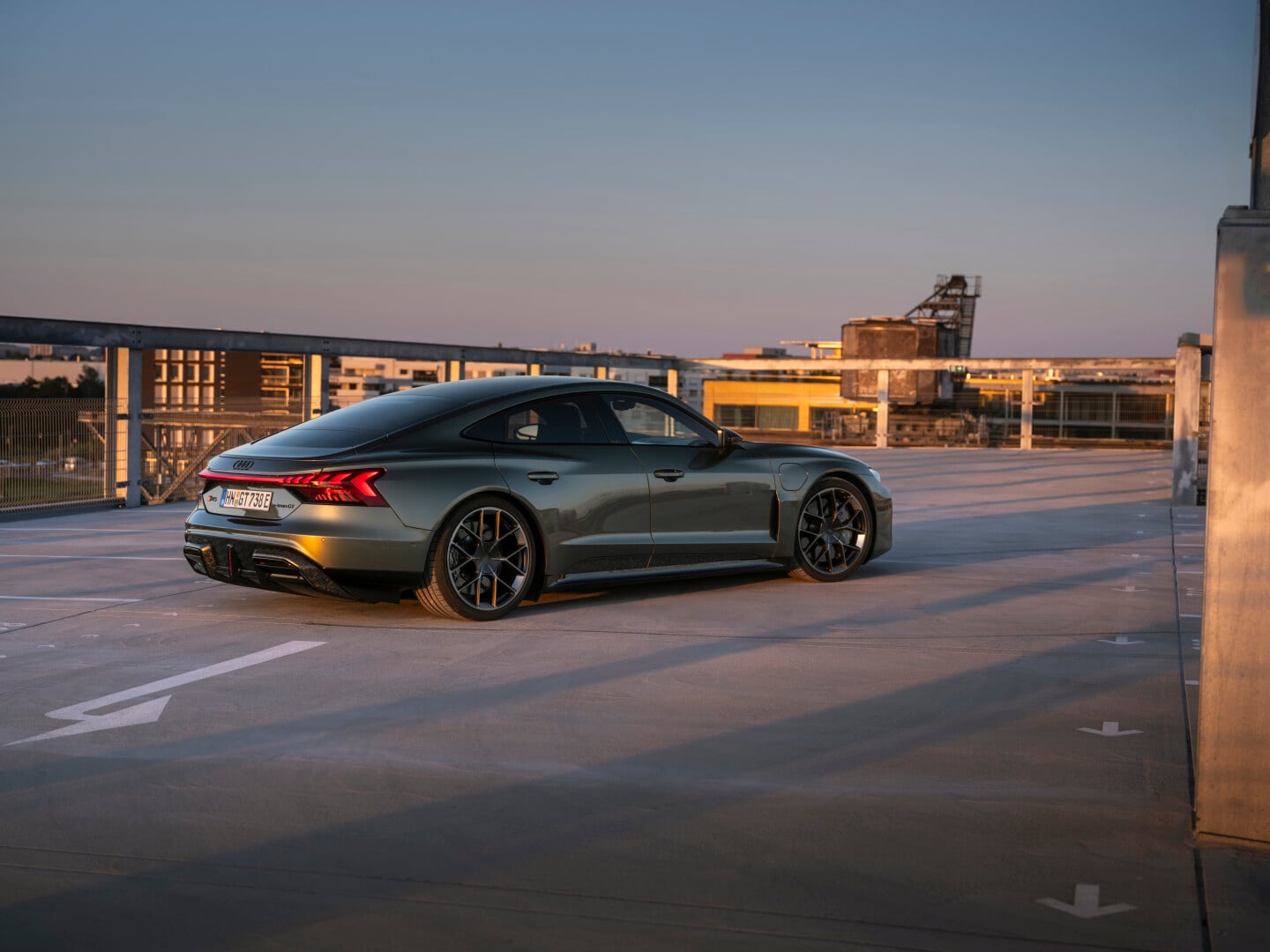Audi's sleek speedster the e-tron RS GT