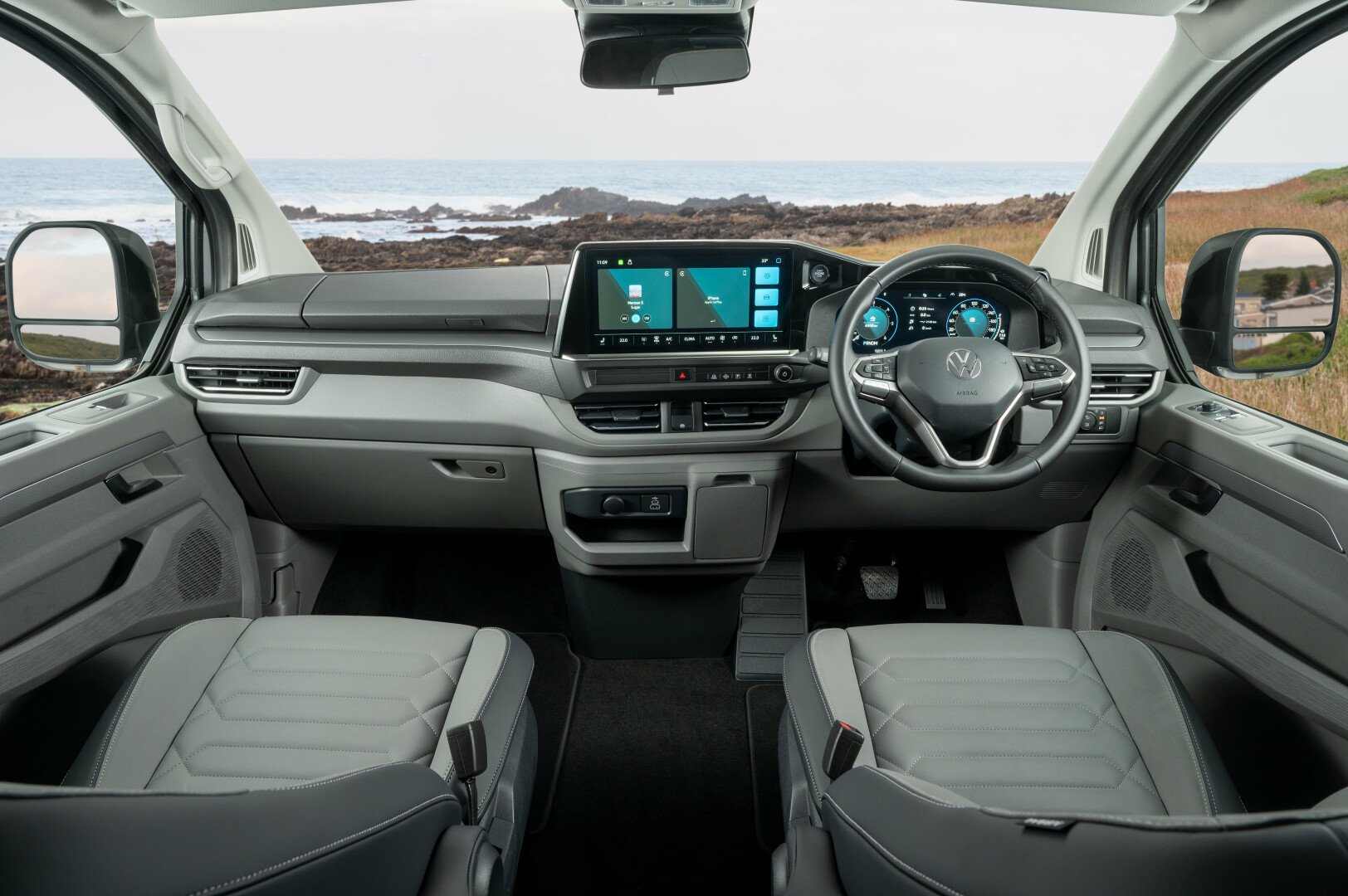 Redesigned interior for the Transporter