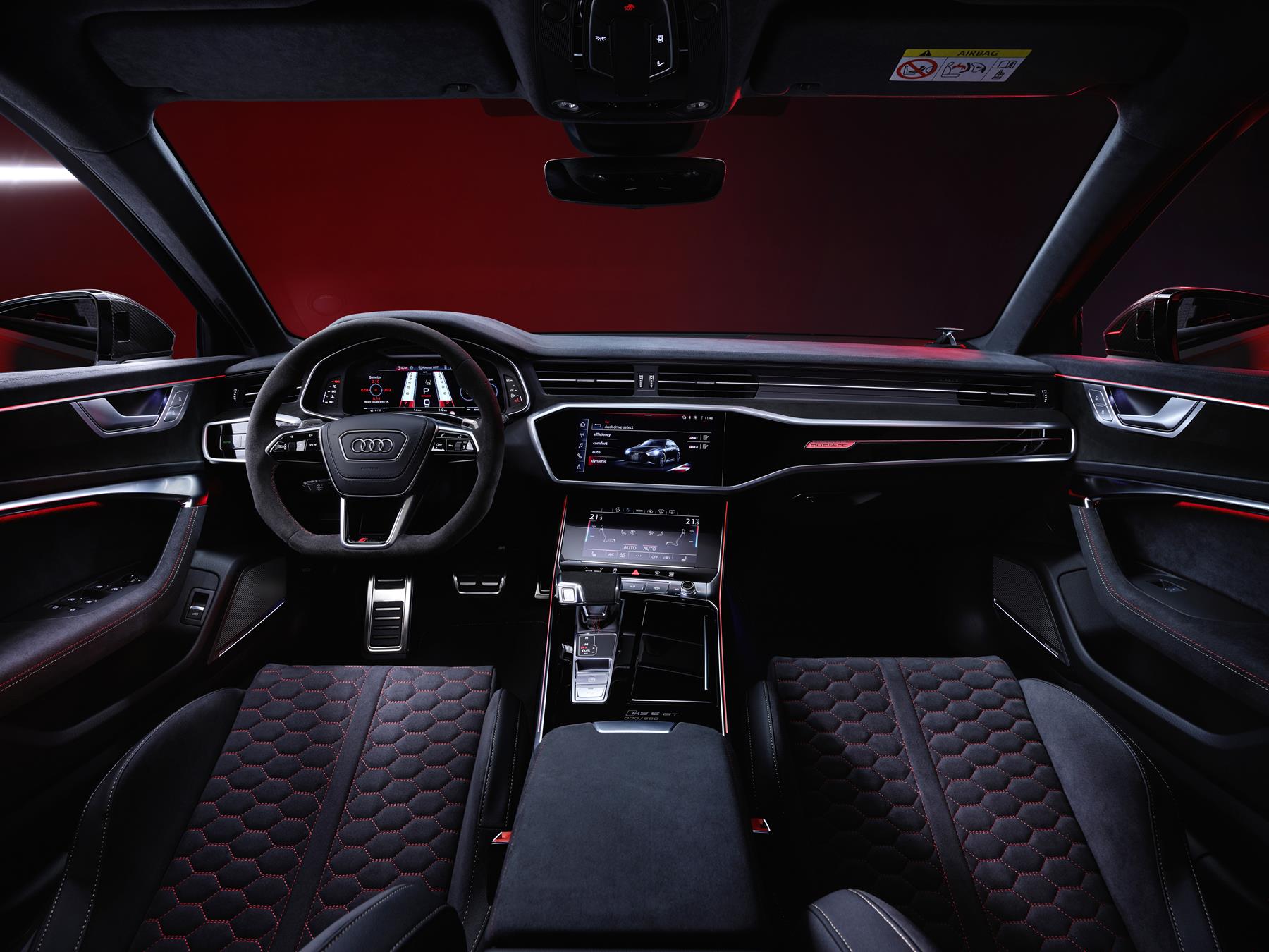 Audi RS 6 Avant interior left hand drive