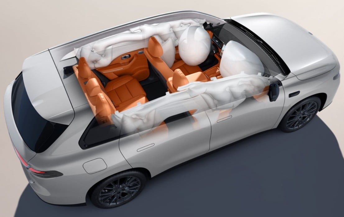 Seven crash bags for Leapmotor C10
