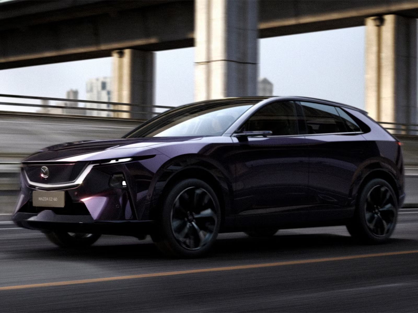 Mazda EZ60 launched at the Shanghai auto show