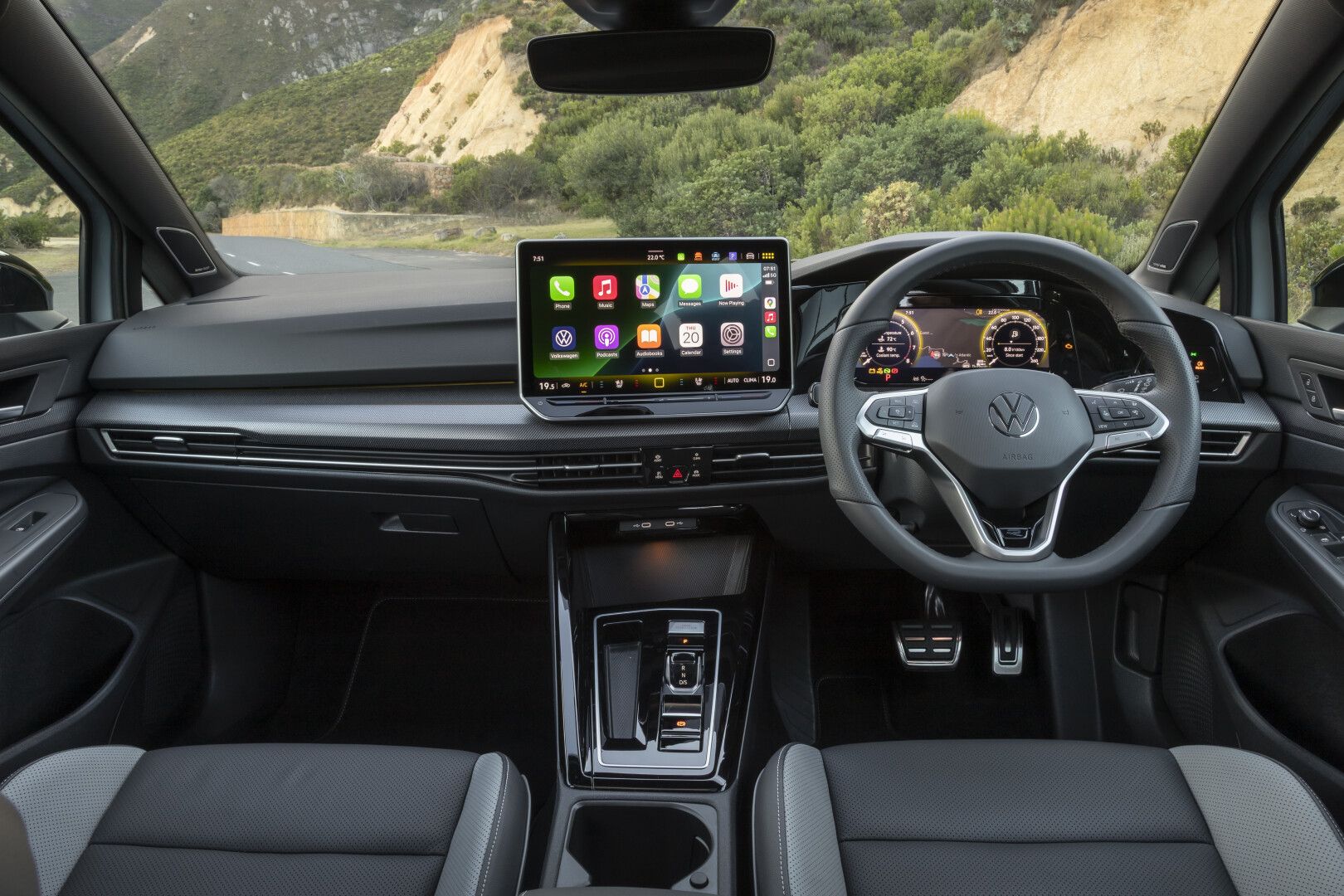 VW Golf interior
