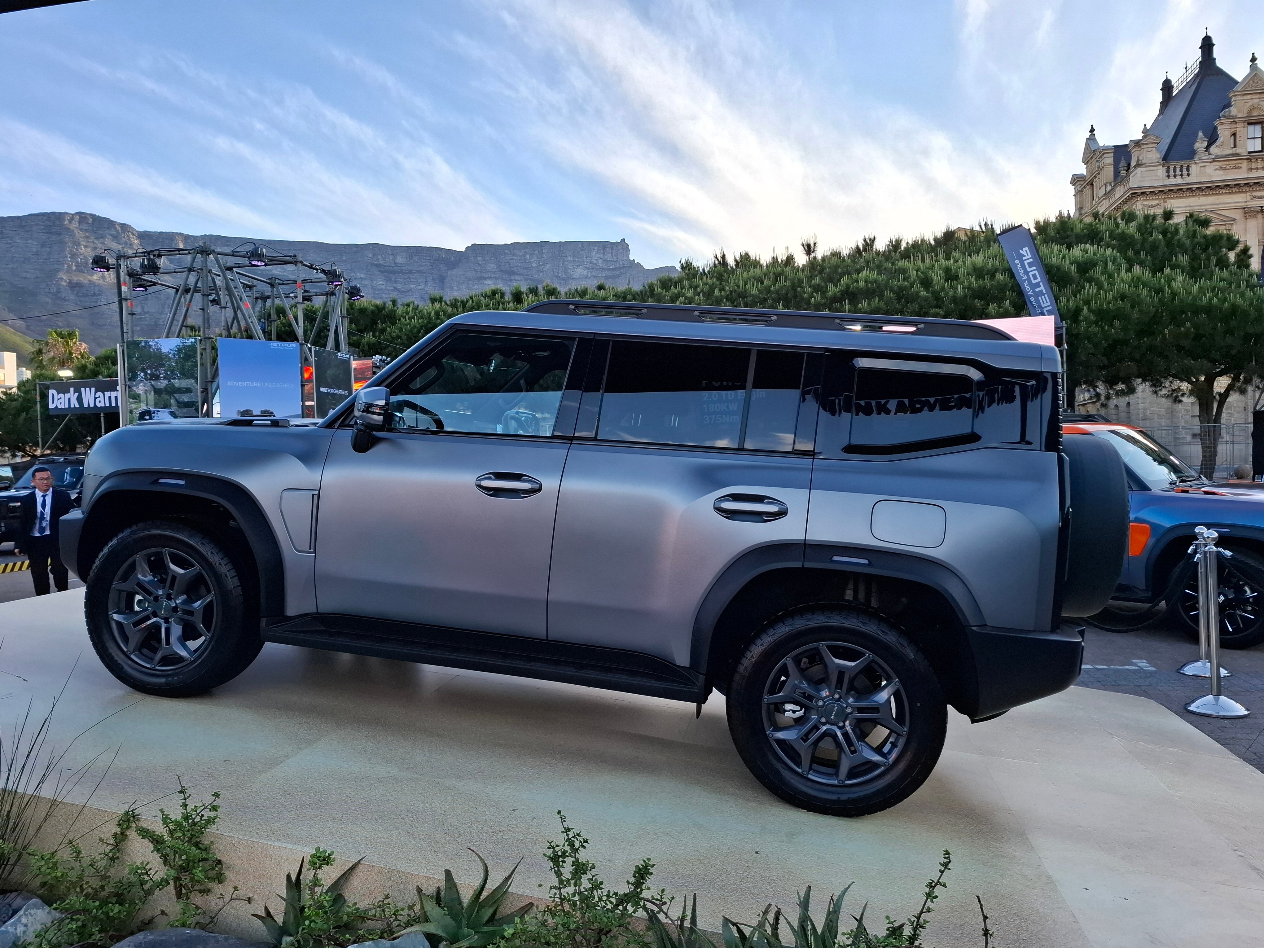 Table Mountain the backdrop for the T1 and T2 launch