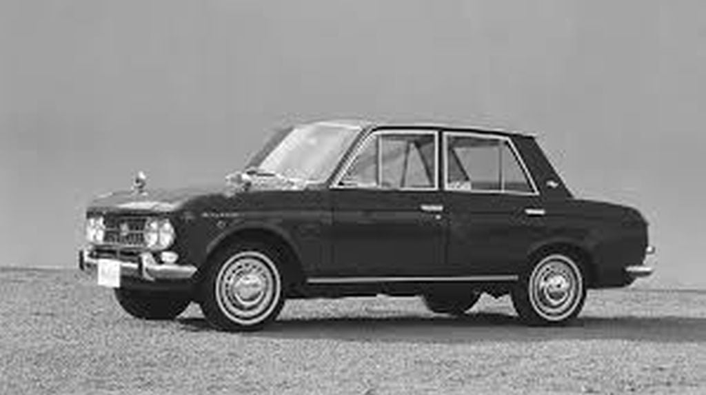 The Datsun Bluebird was updated twice in 1966. Photo supplied.