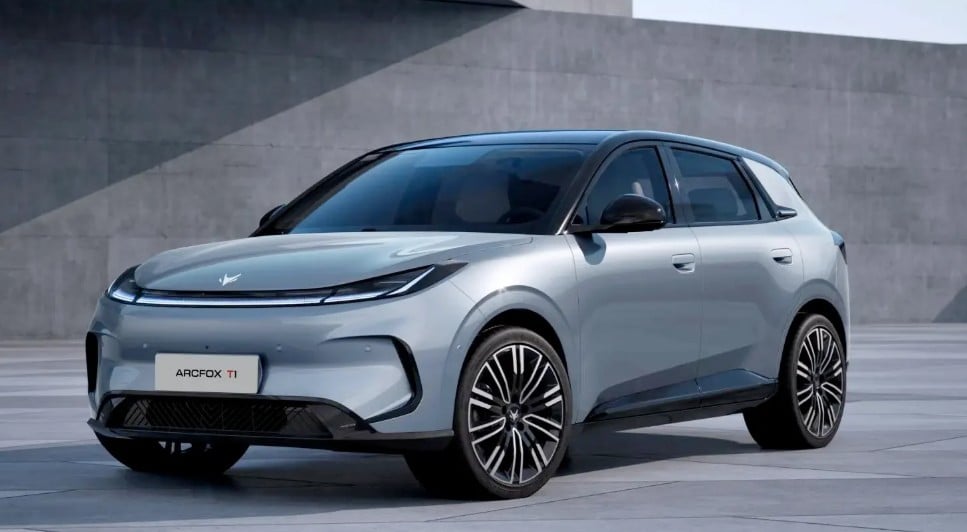 BAIC Arcfox T1 made its debut at Festival of Motoring
