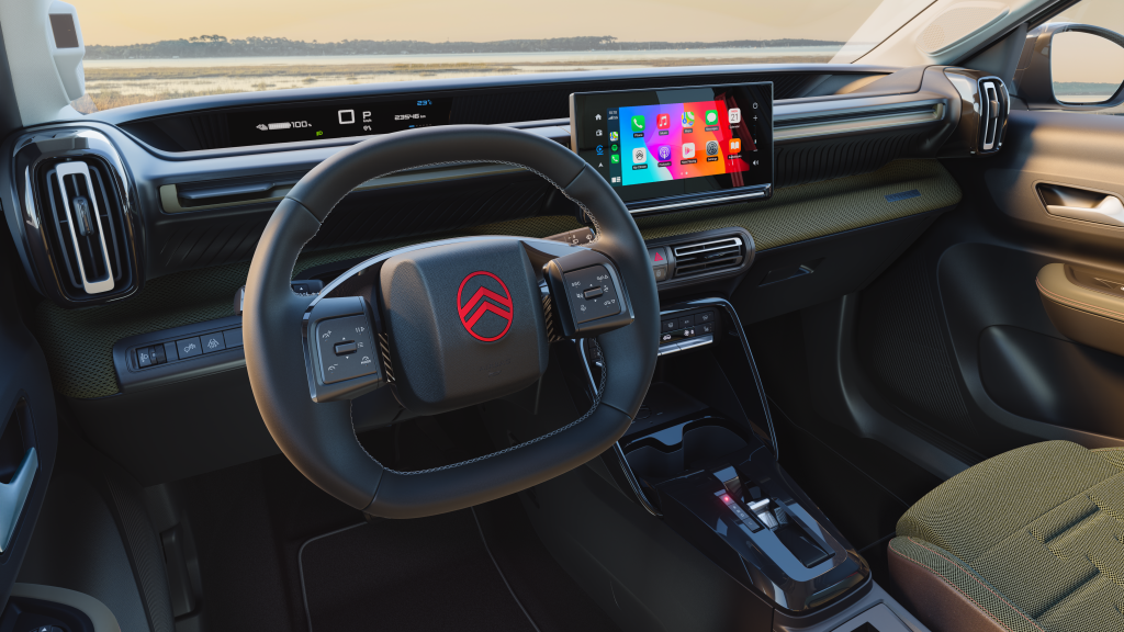 Distinctive interior detail for Citroen C3, C# Aircross Outdoor variant