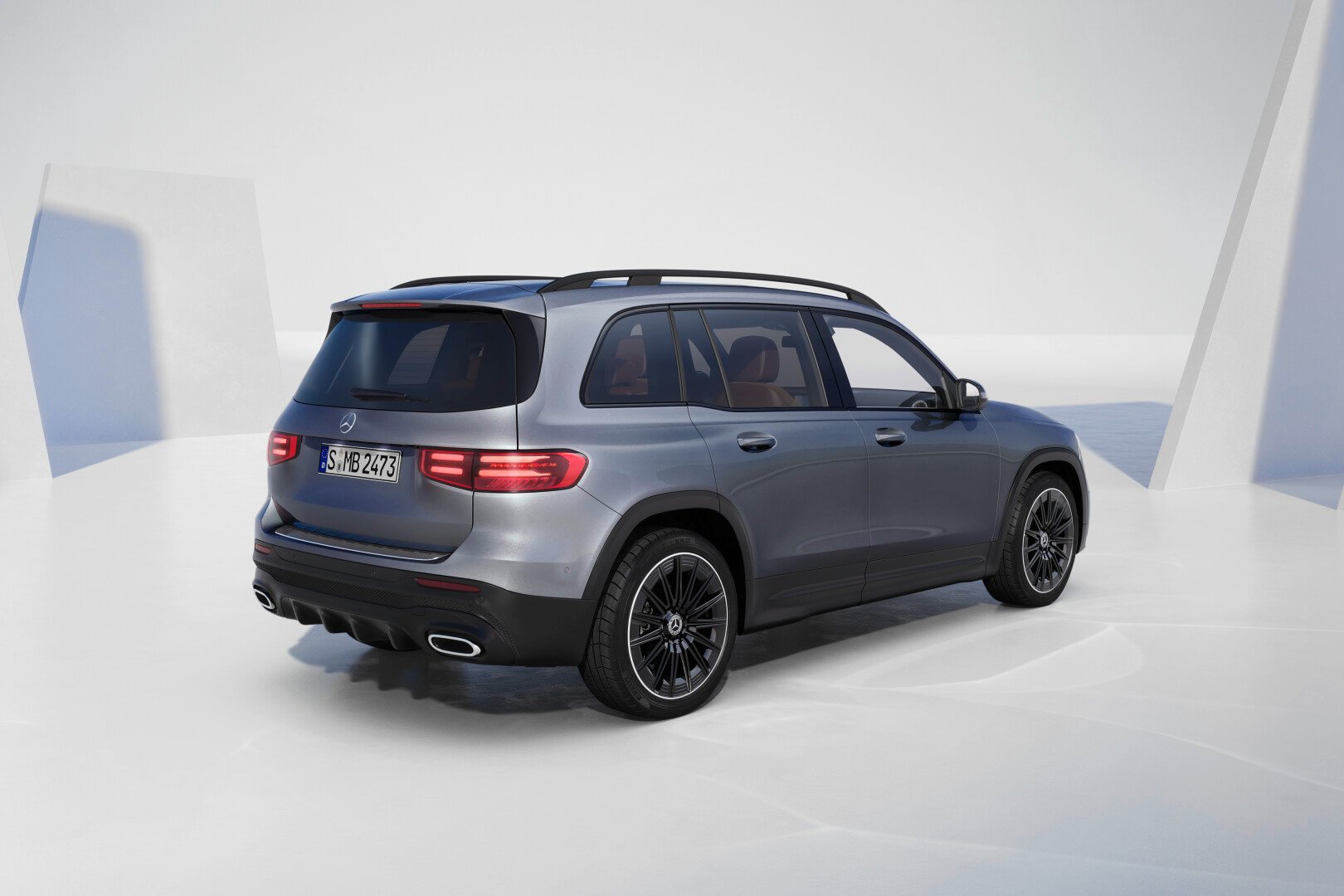 Mercedes-Benz GLB rear three quarter view