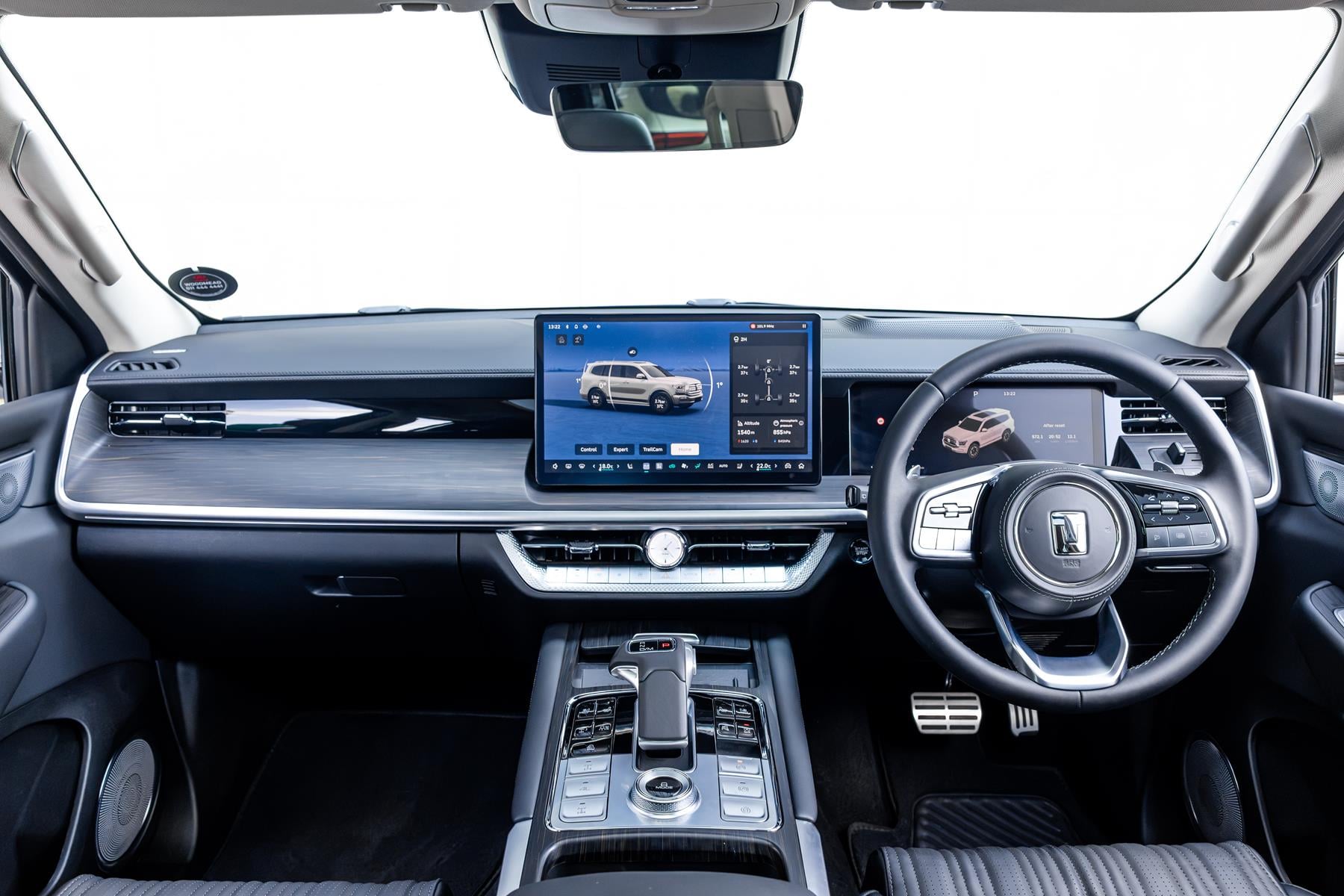 No luxury spared on the interior of the
