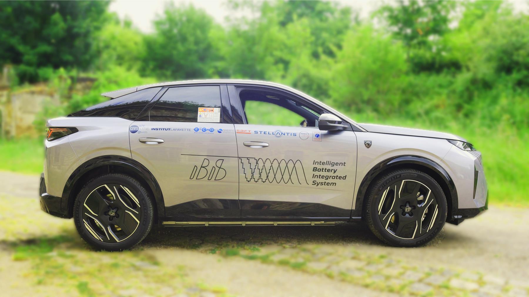 IBIS equipped Peugeot undergoing testing