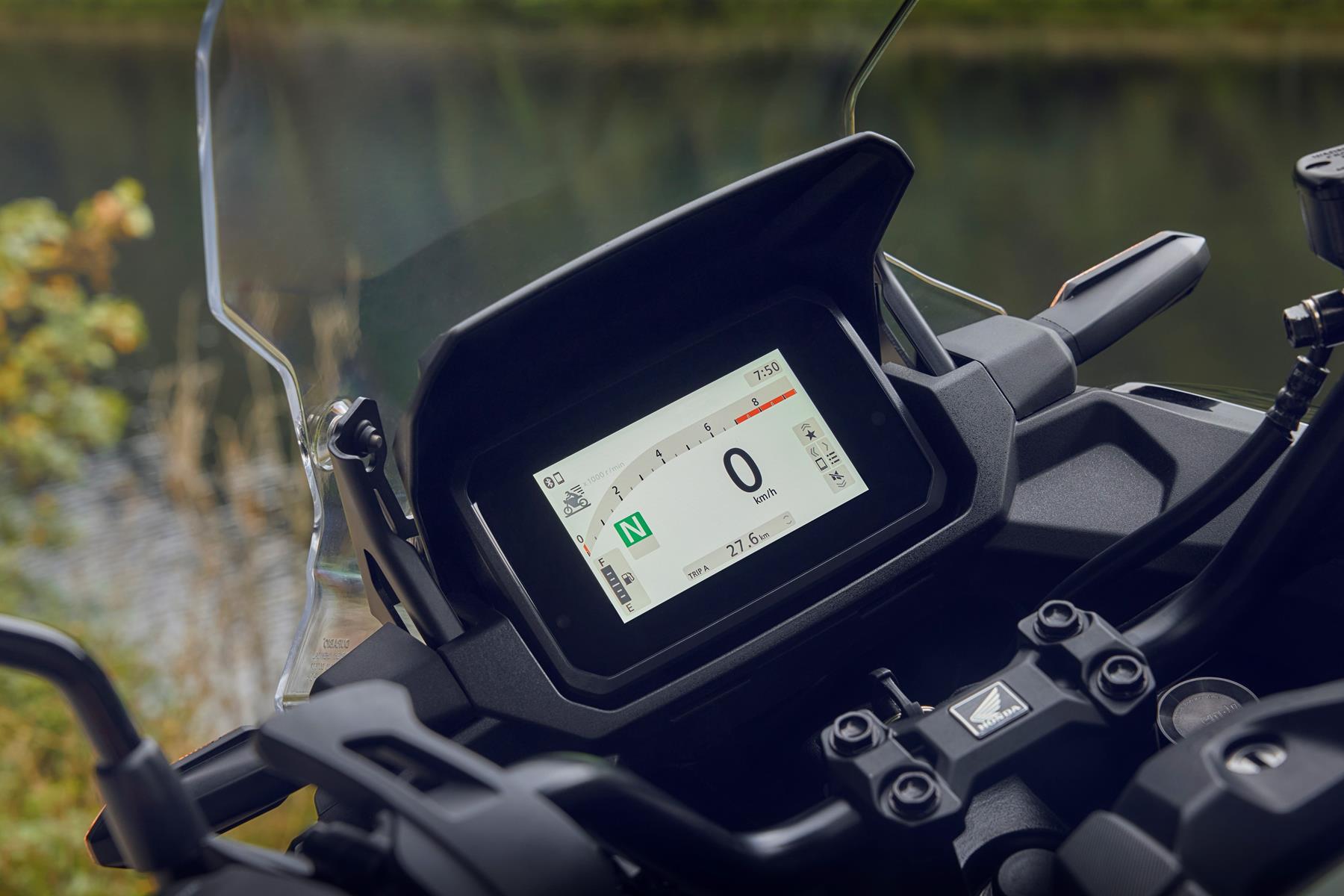 Larger screen on the updated Honda NC750X