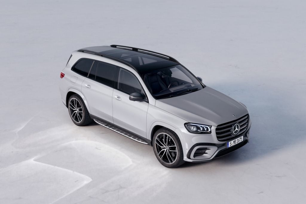 Top view of the new Mercedes-Benz GLS