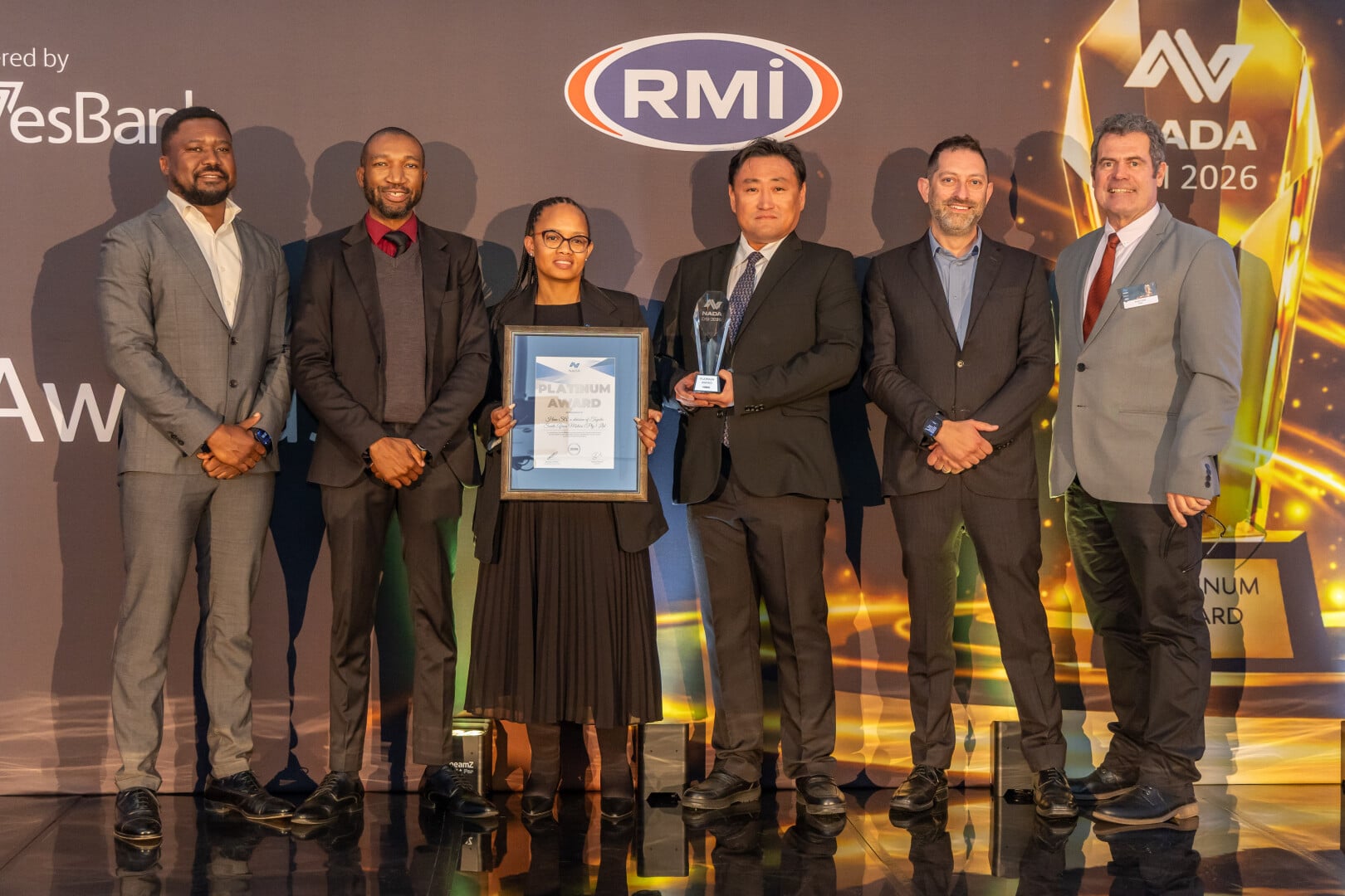 Hino grabbed a Platinum Award in the Commercial Vehicle segment