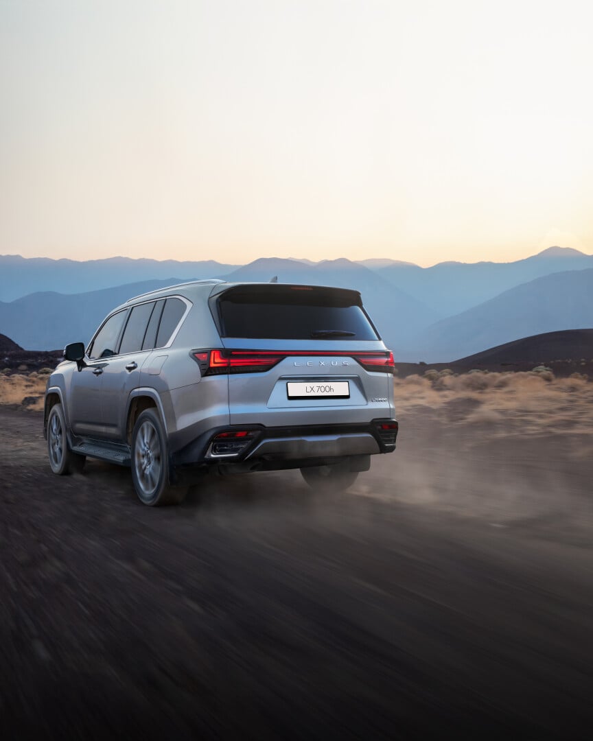 The new Lexus LX Urban slots in below the Overtrail