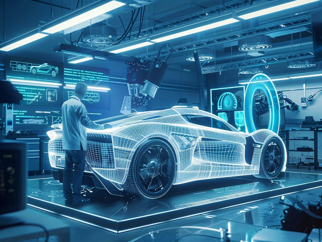 AI generated image of car design - pexels image