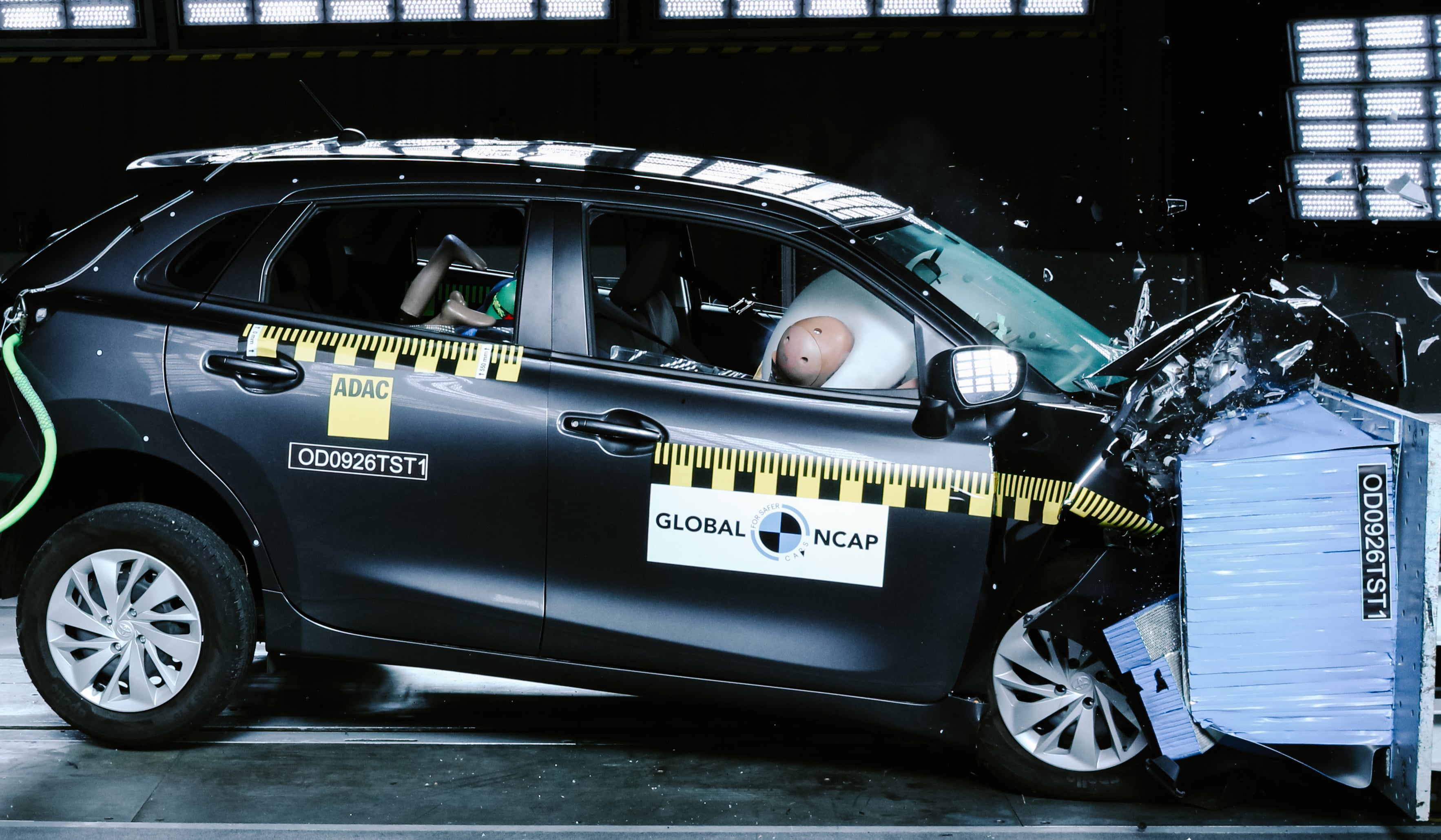 Crash test at NCAP