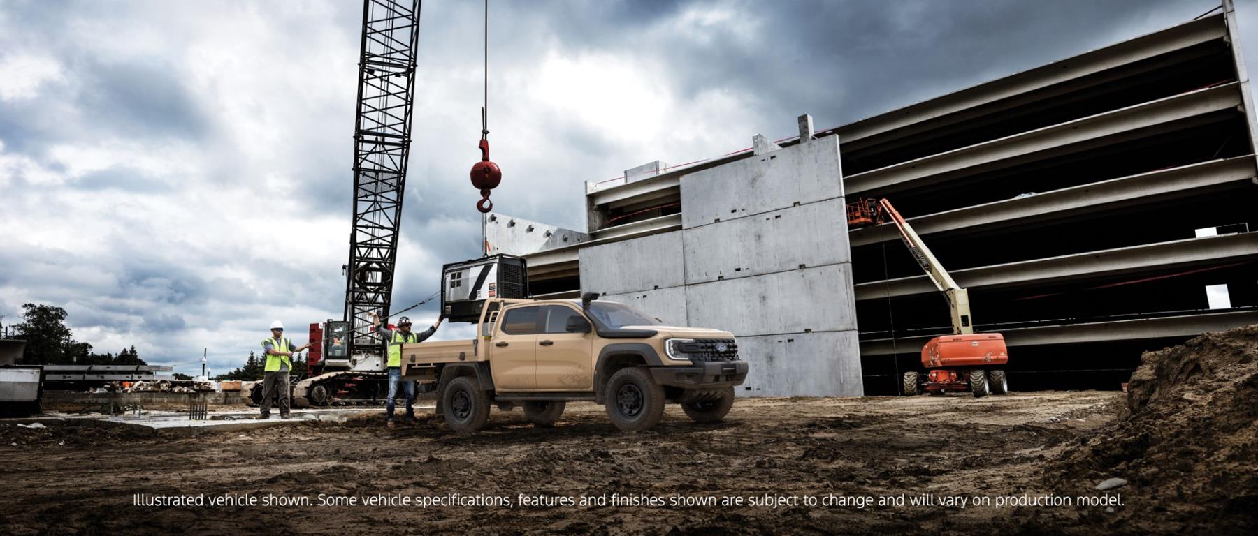Ford's Ranger Super Duty features a toughened chassis