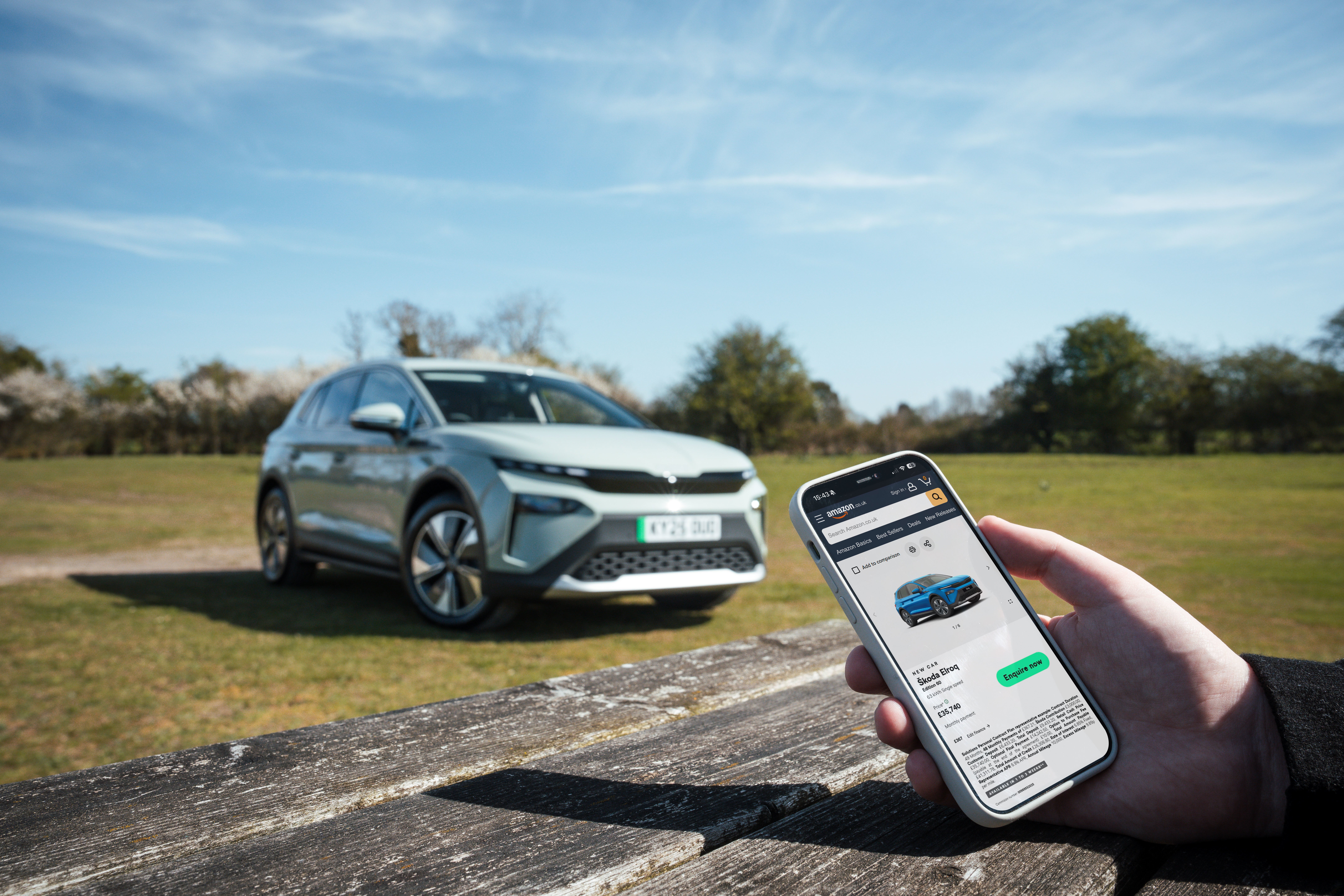 Skoda and Amazon collaborate for online shopping