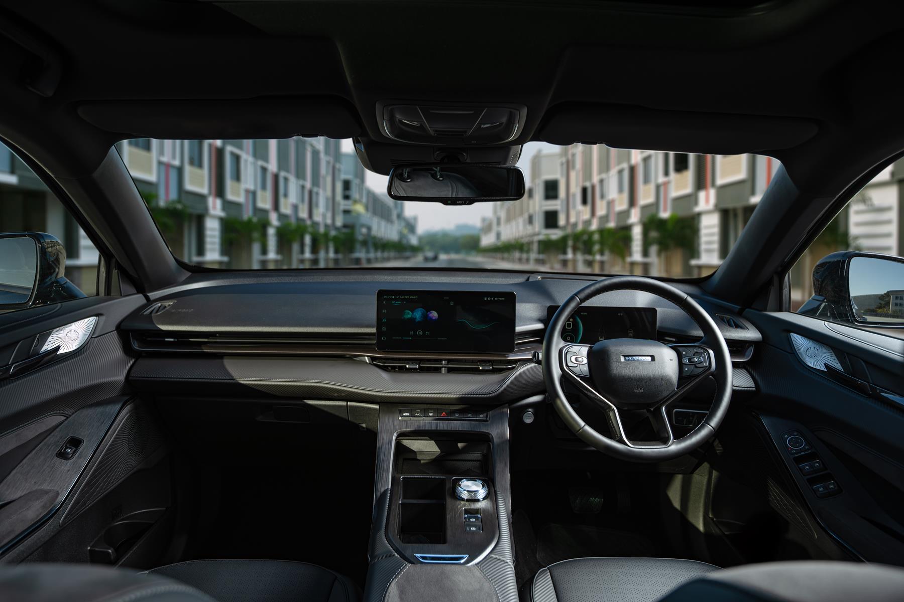 Interior view of the Haval H6 GT PHEV