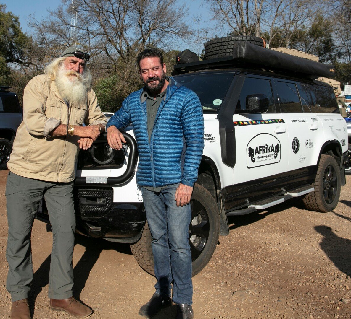 Kingsley Holgate and Janico Dannhauser