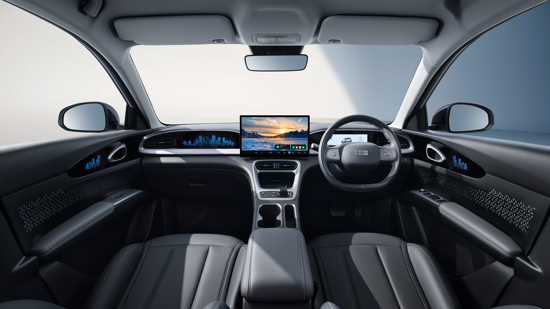 Geely E2 interior