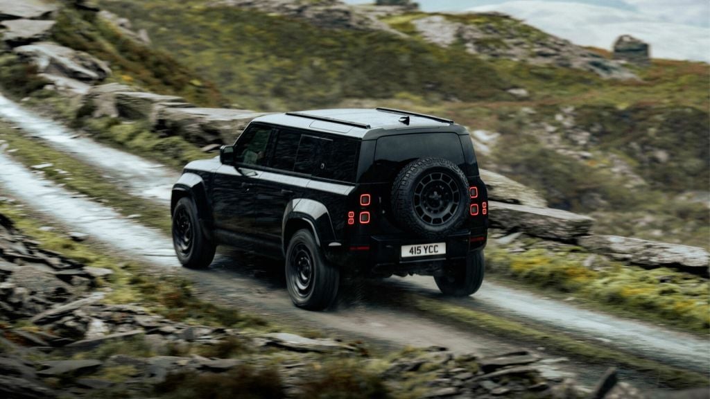 Defender all in black