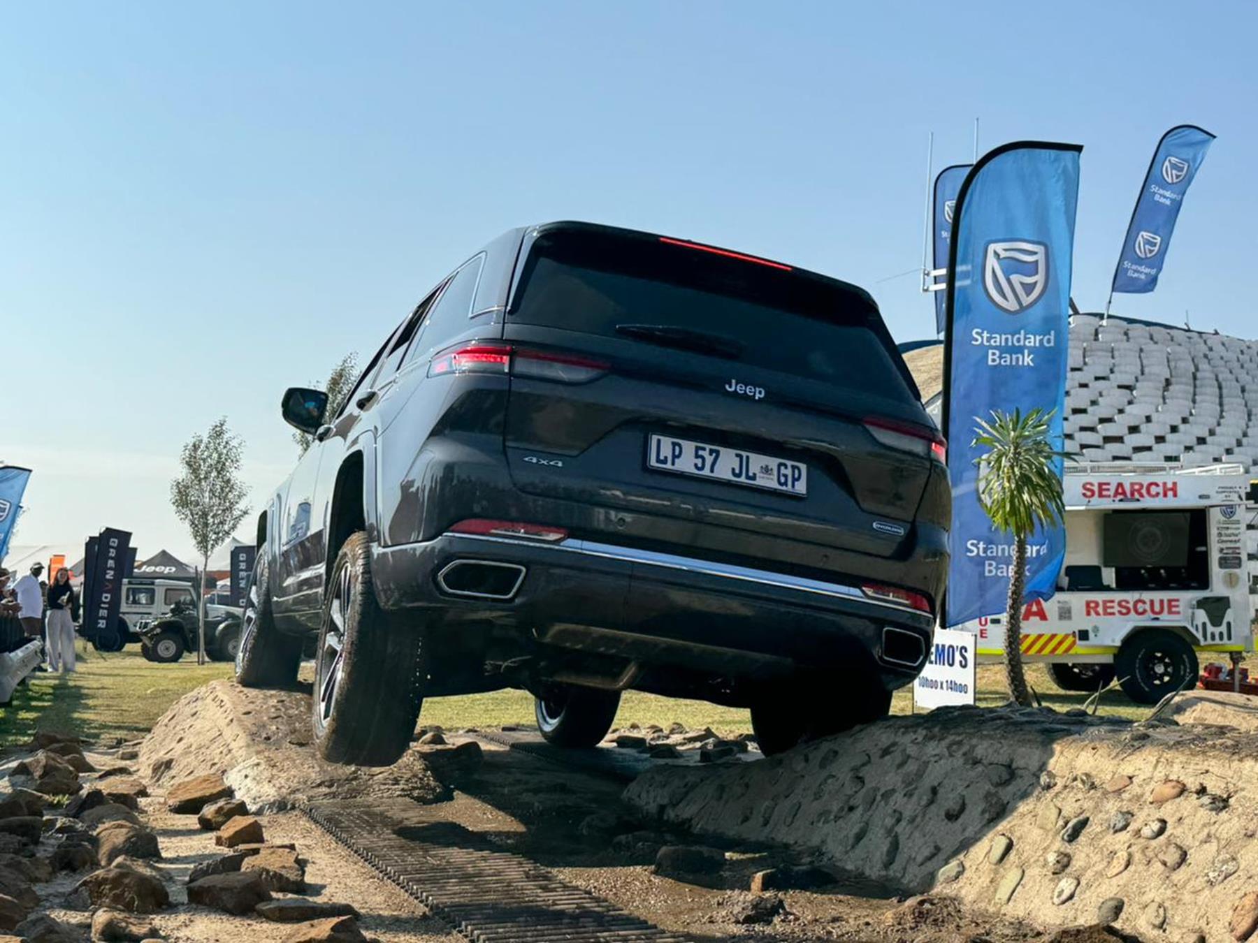 Jeep Cherokee performing at Nampo Show