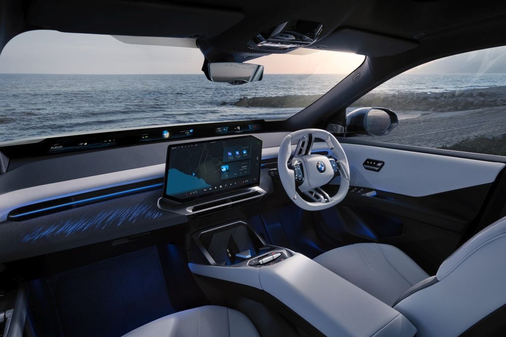 New look interior for the BMW iX3