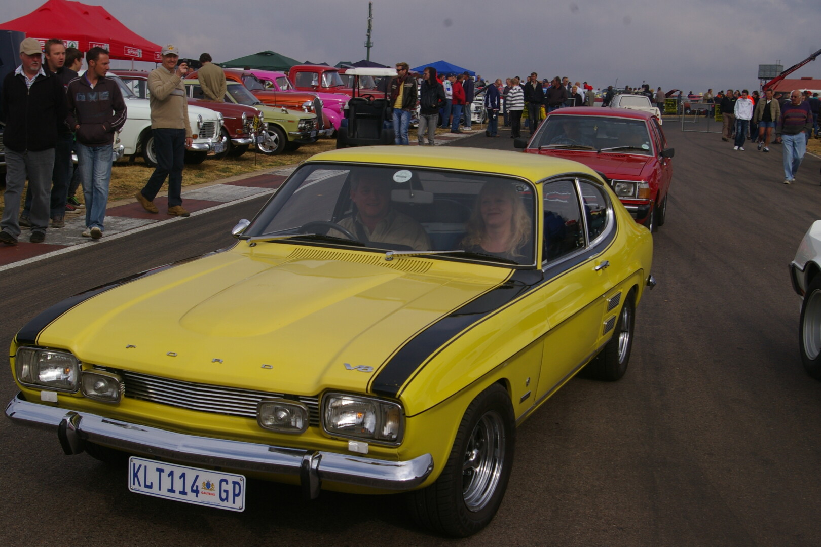 Ford Capri Perana at motor show