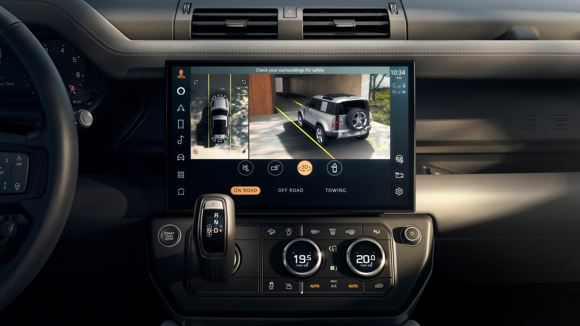 Land Rover Defender now has a larger screen