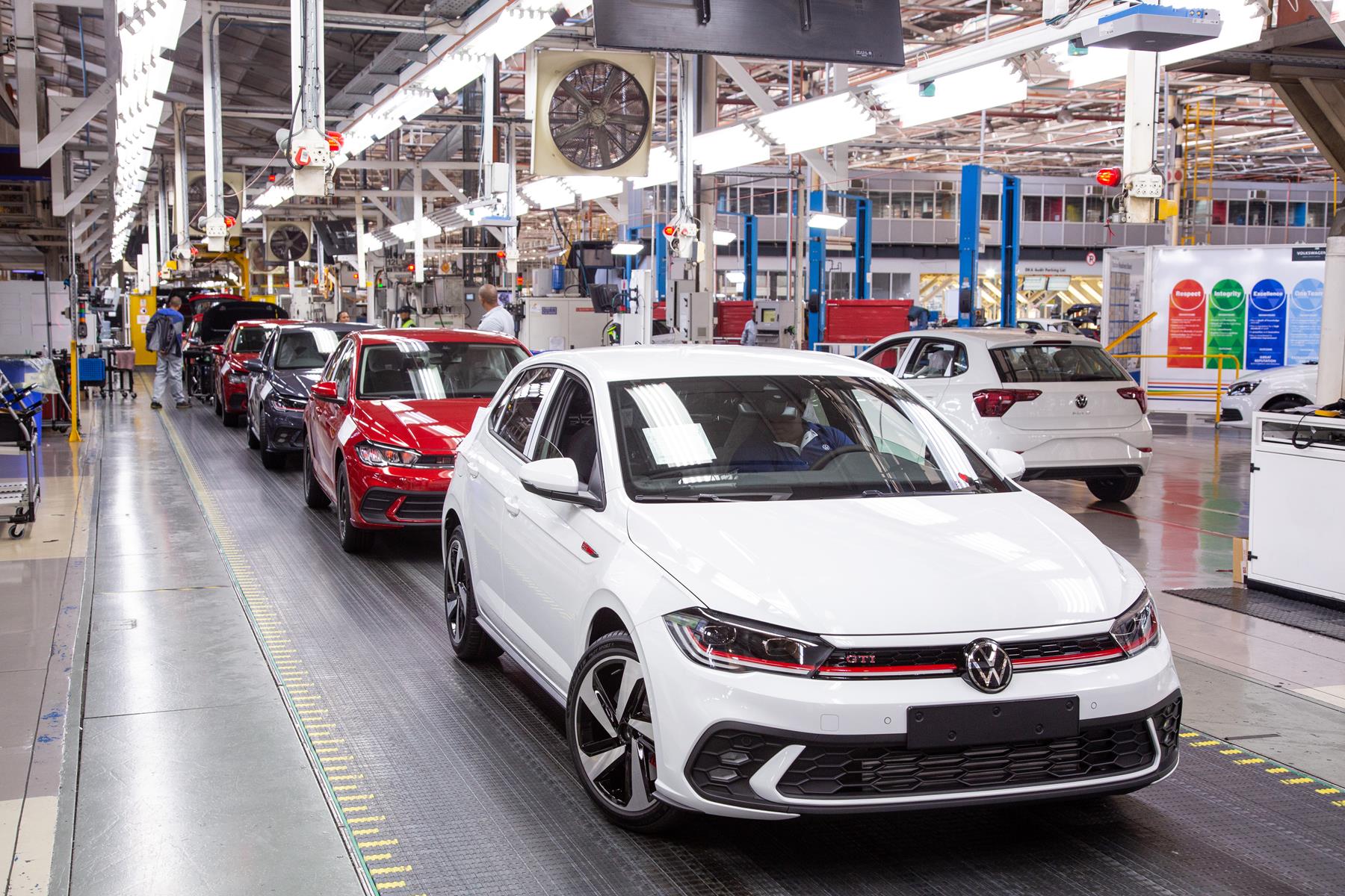VW South Africa is the sole globabl exporter of the Polo