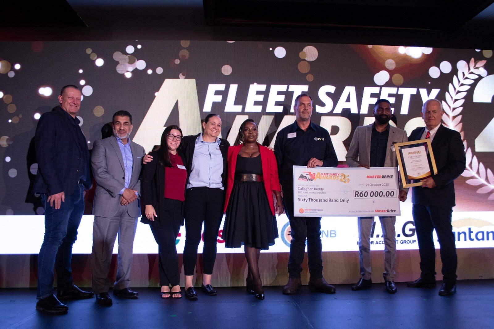 Best Fleet Manager Callaghan Reddy