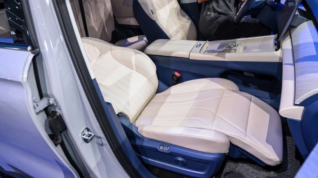 Plush seating comes standard in the Chery Tiggo 9.