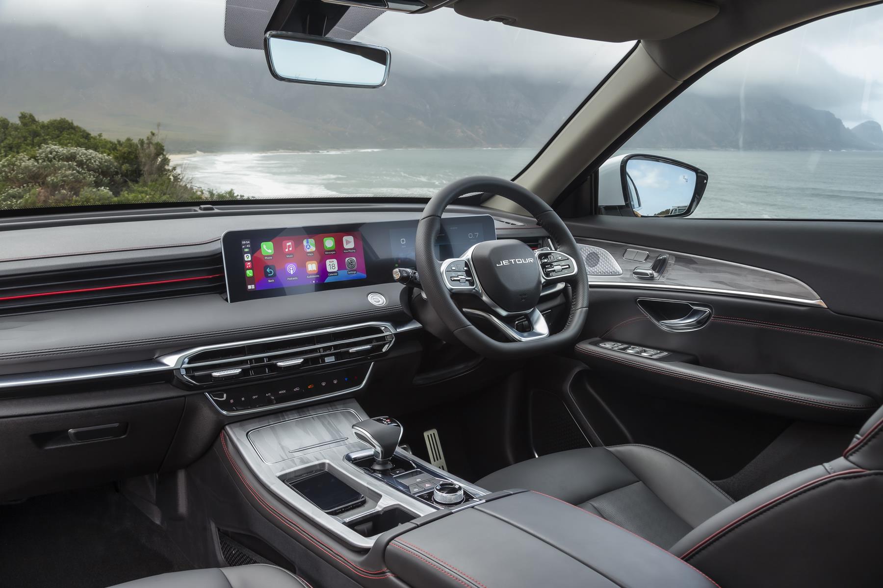 Jetour X70 Plus driver cockpit view