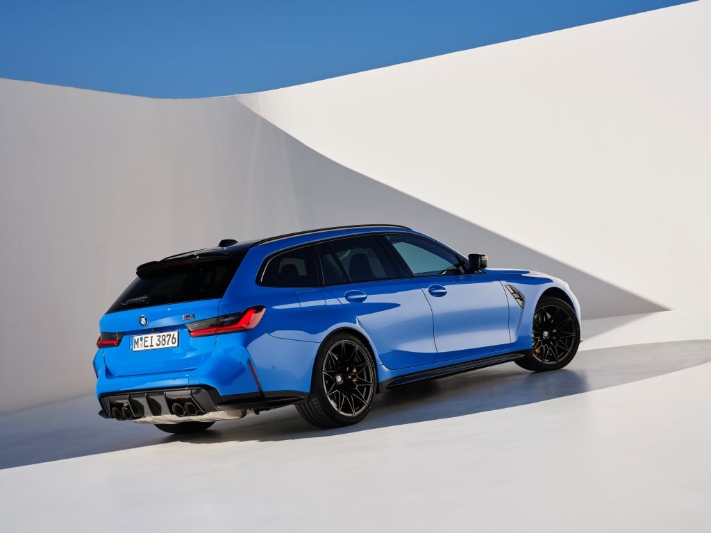 The G81 type name marks the first time a 3 Series estate (Touring) has ever been turned into an M3.