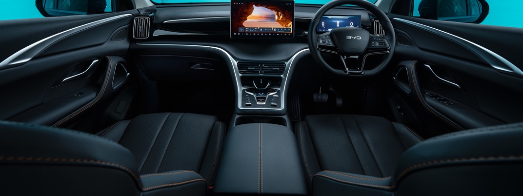 Interior of the BYD Sealion 5