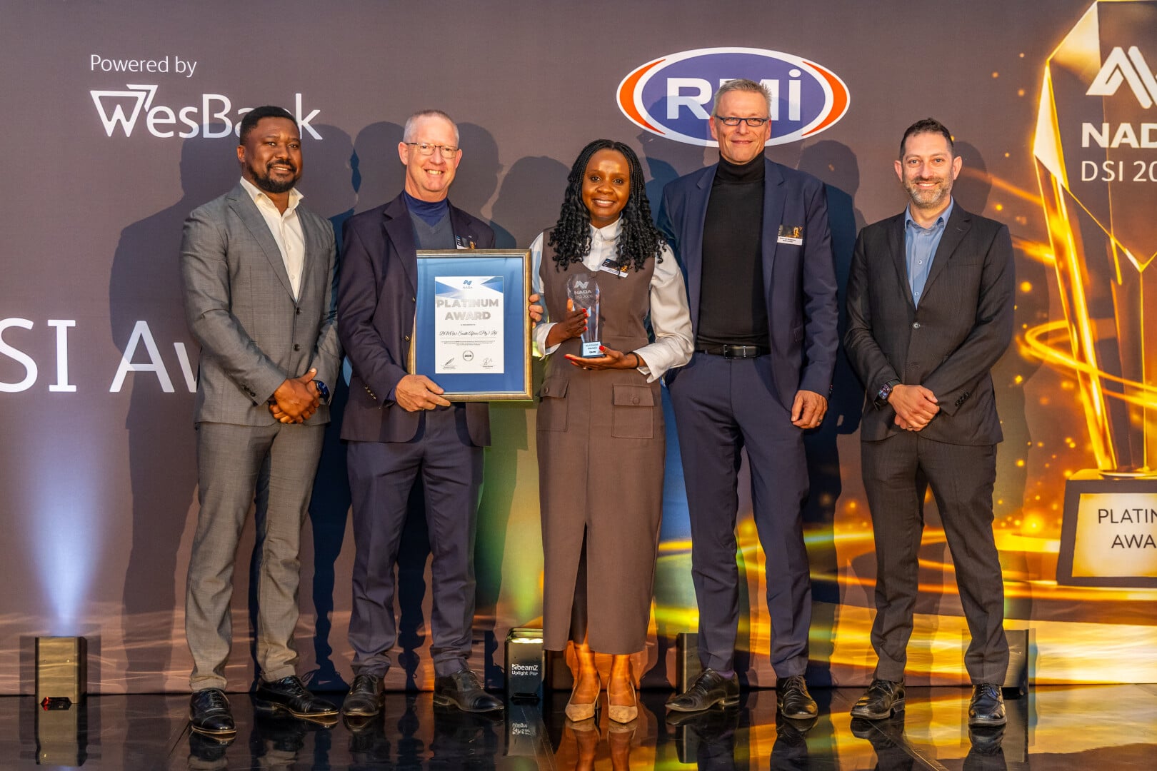 Platinum Award for BMW