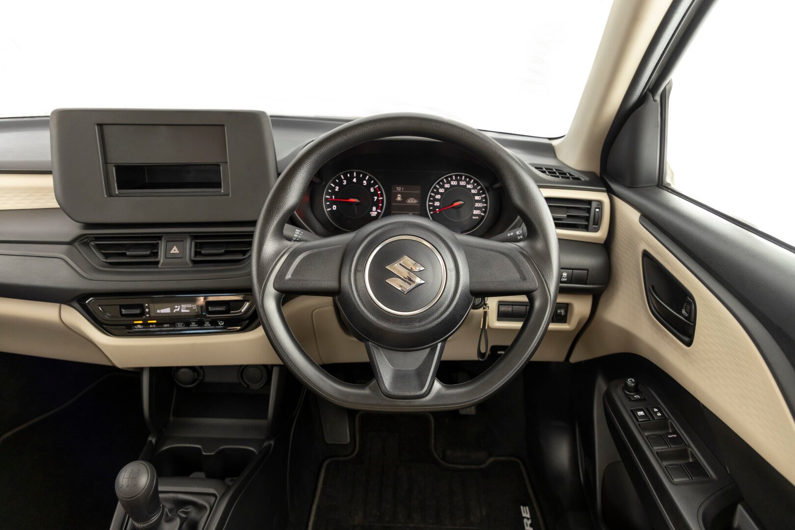 New Suzuki Dzire driver cockpit