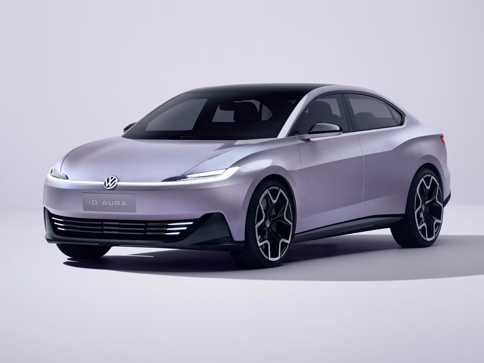 Volkswagen ID Aura on show in Shanghai