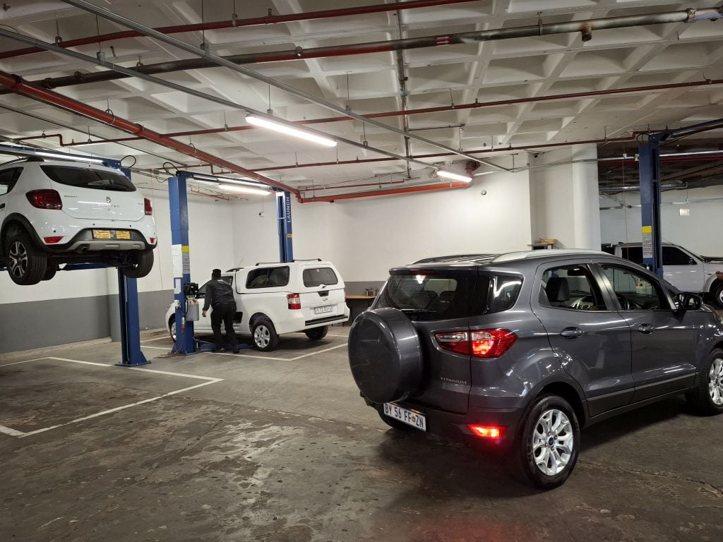 Vehicle inspection at WeBuyCars